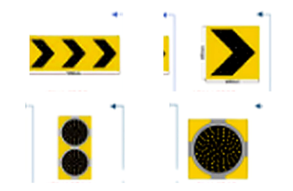 LED Work Zone Direction & Signal Signs close-up product image