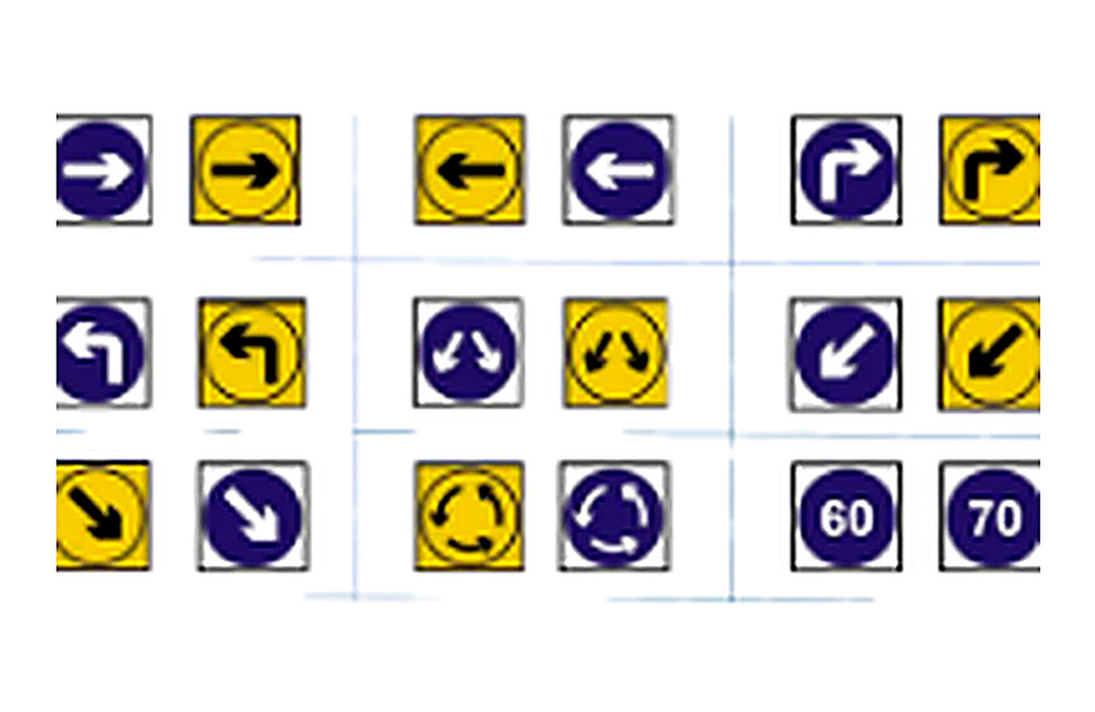 Permanent Road Traffic Signs close-up product image