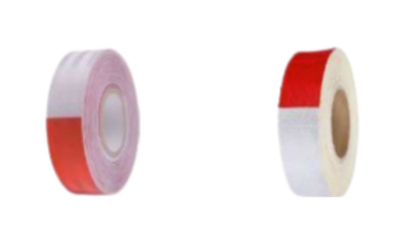 Red & White Vehicle Conspicuity Tape