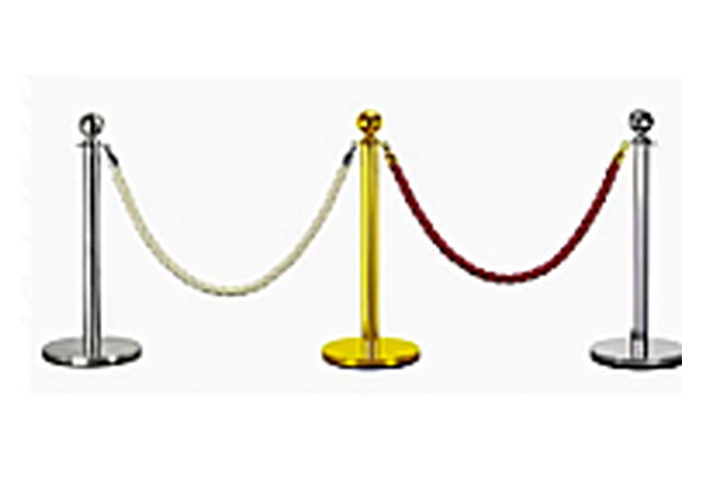 VIP Rope Queue Control Poles supplied for UAE project requirements VIP Rope Queue Control Poles supplied for UAE project requirements